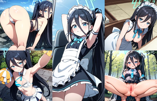 ブルーアーカイブに登場する天童アリスのAIエロ画像315枚まとめ！ [AI Generated]