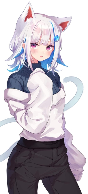 【バーチャルyoutuber】リゼ・ヘルエスタがオナニーしているのを想像して即抜き二次エロ画像