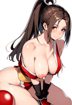 [KOF][エロ画像]不知火舞(しらぬいまい)の優しさにつけ込んだよ～♪