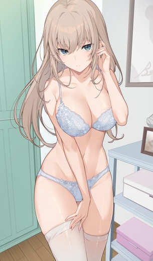 【二次元】下着・ランジェリー姿の美少女達のエロ画像 Part.12 50枚
