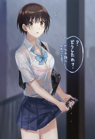 【２次】ラッキースケベの美少女エロ画像その２１