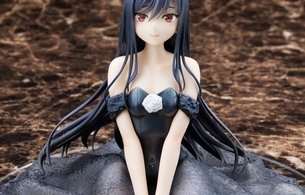 『アクセル・ワールド』黒雪姫のえっちなスケスケのエロウェディングドレスのエロフィギュア！