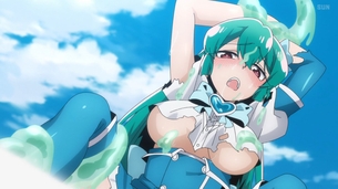 【画像】漫画・アニメのヒロインがエロいピンチになるシーン