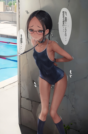 【画像】クソエロ恵体女さん、水着で無事エッチになる