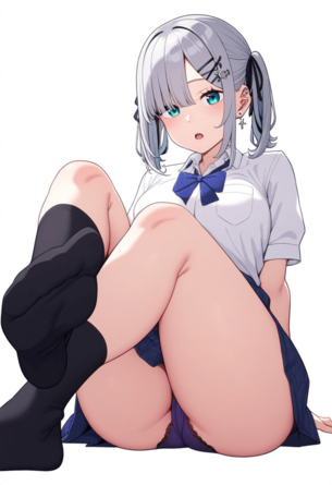 [ぶいすぽっ!][エロ画像]花芽すみれ(かがすみれ)のソックス足裏の匂いでシコったよ～♪
