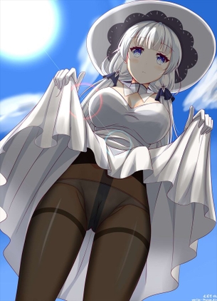 イラストリアスのどエロい二次エロ画像がいっぱいおっぱい！【アズールレーン】