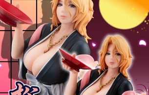 『BLEACH』松本乱菊のおっぱいが溢れてるえっちムチムチなエロフィギュア！