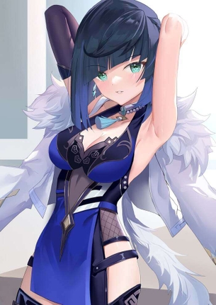 快楽に堕ちそうになってるアヘ顔の夜蘭抜けるエロ画像！【原神】