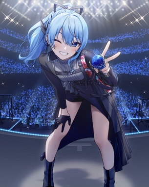 【バーチャルyoutuber】星街すいせいとハメハメ濃厚Ｈがしたくなる二次エロ画像