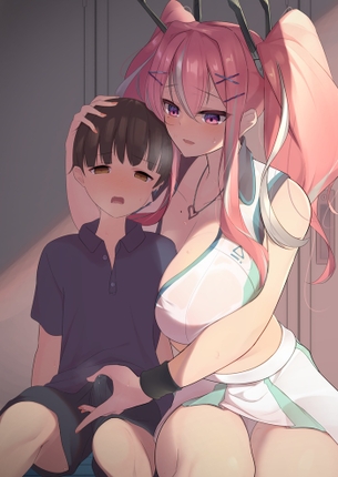 【画像】淫乱年上女に責められる、最高のおねショタ画像がこちら