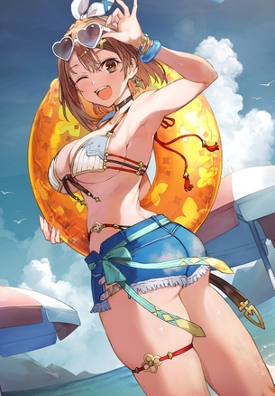 【画像】ライザの最新イラストがこちら、太もも太過ぎだろ…