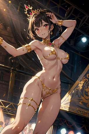 【AIイラスト】踊り子のAI画像まとめ【アニメ調】 [AI Generated]