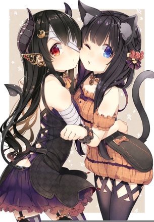【非・微エロ】仲が良すぎるほほえま百合画像詰め合わせ その８