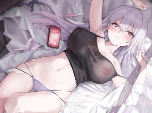 【二次エロ】スケスケなドスケベ衣装で乳首見えてる女の子の二次エロ画像 その13