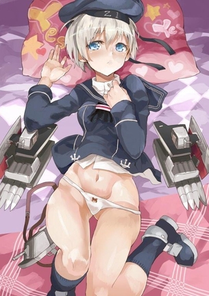 【艦隊これくしょん／艦これ】貧乳ボクっ子のドイツ駆逐艦 レーベ（レーベレヒト・マース）画像集【二次エロ画像】