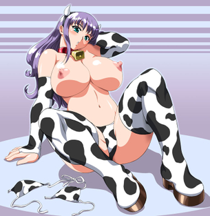 【ケモミミ】たわわなミルクタンクをぶるんぶるん揺らす乳牛娘さんのエロ萌え画像集【二次エロ画像】