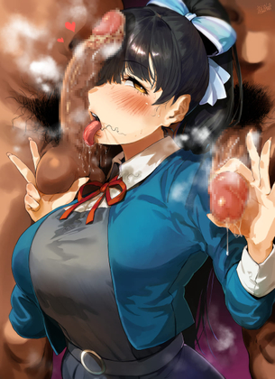 【乱交】一人でたくさんのチ〇ポを相手する女の子の二次エロ画像 その10