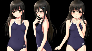 エロ画像】スクール水着エロ画像　スク水のあの何もない感が素晴らしい