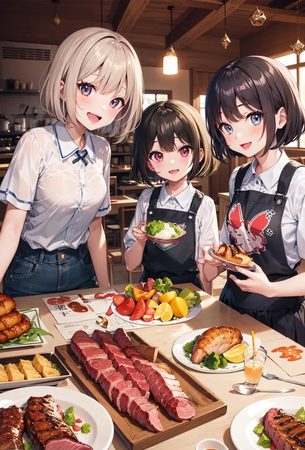 【AIイラスト】ボブカットの女の子のAI画像まとめ【アニメ調】 [AI Generated]