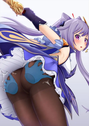 刻晴の抜けるエッチなセックス画像！【原神】