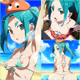 【画像】「物語シリーズ」エロかわ水着姿の斧乃木余接とHしまくりでドヤ顔崩せるかチャレンジ