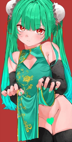 【バーチャルyoutuber】潤羽るしあのえっちでかわいい二次エロ画像