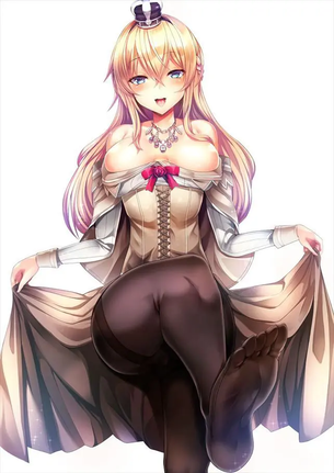 【艦隊これくしょん】ウォースパイトがオナニーしているのを想像して即抜き二次エロ画像