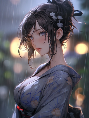 【AIイラスト】浴衣を着た女の子のAI画像まとめ【アニメ調】 Part 2 [AI Generated]