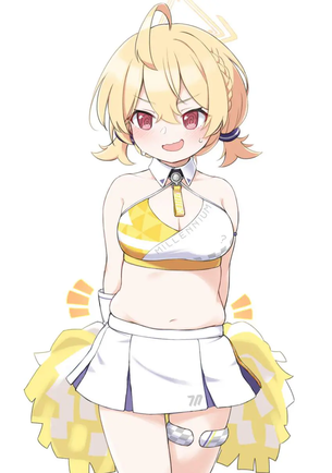 【ブルーアーカイブ】豊見コトリがオナニーしているのを想像して即抜き二次エロ画像