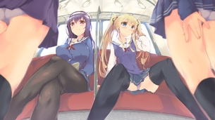 女の子のスカートの中を下から覗くアングル！　その９