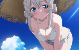 アニメ『ワンルーム、日当たり普通、天使つき。』11話でエロ水着回とエロ温泉裸丸見え