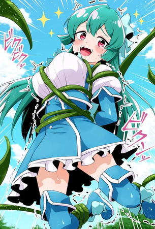 魔法少女にあこがれての虹エロ画像