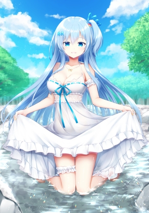 【非・微エロ】水曜日の青髪美少女画像まとめ その２６１