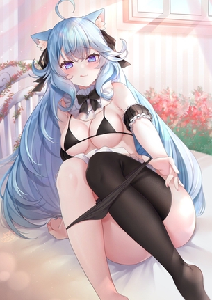 【非・微エロ】水曜日の青髪美少女画像まとめ その２５８