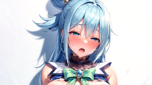【この素晴らしい世界に祝福を！】アクア エロ画像集 その３ [AI Generated]