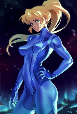 【２次】ボディスーツを着てる女の子のエロ画像その４