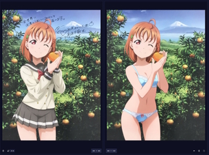 【画像】画像生成AI『NovelAI』の新機能がエロすぎてヤバいと話題に