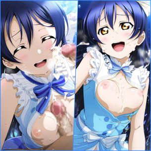 【画像】「ラブライブ！」園田海未がエロライブで恥ずかしながらもプロ意識でアイドルＨしてくるのが最高過ぎるイラスト集