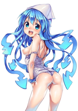 【侵略！イカ娘】夏目前♪海岸に現れたイカちゃんを性的に愛でようじゃなイカｗ イカ娘エロ萌え画像集【二次】
