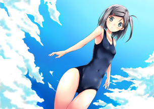 エロ画像】スクール水着エロ画像　スク水のあの何もない感が素晴らしい
