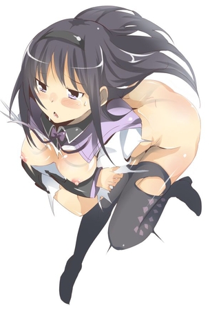 【魔法少女まどかマギカ】クールの裏の顔はド変態ｗ ほむらのエロ萌え画像集 Part.03【まどマギ二次レズ】