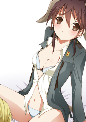 エロ画像】スカートとか洋服をたくしあげてエッチな部分を見せてくれてる女の子のエロ画像　スカートたくしあげたら大事な部分まで!?