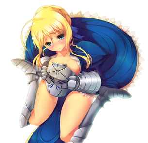 【Fate/staynight】厳格な騎士王の痴態 セイバーのエロ萌え画像集 Part.Ⅱ【フェイト二次】