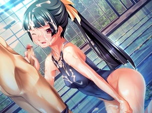 エロ画像】競泳水着エロ画像　ぴちぴちに張り付いてエロすぎるだろ