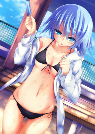 【ビキニ／水着】豊満おっぱいがこぼれ落ちそうなビキニ娘エロ萌え画像集 Part.09【二次エロ少女】