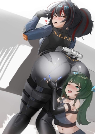 【ゼンレスゾーンゼロ】朱鳶がエロ同人みたいにイキ顔を見せる画像