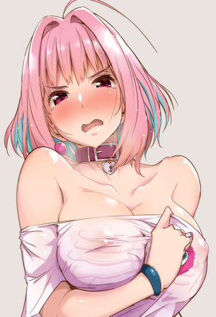【２次】おっぱいの谷間が素敵な女の子のエロ画像その１３４