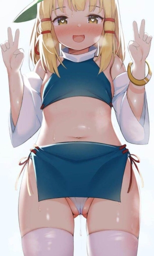 【東方Project】こんな超絶エッロエロな洩矢諏訪子の抜ける二次エロ画像があったのか？！