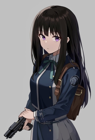【二次】黒髪女子画像　その５５