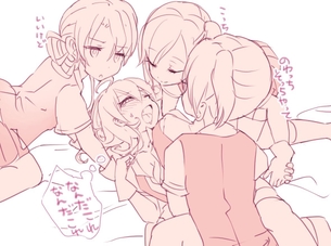 【画像】百合×エロ×二次元という、最高の方程式がこちら